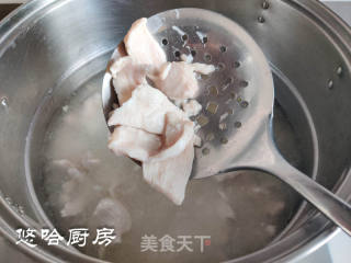 无油水滑鸡胸肉的做法步骤：5