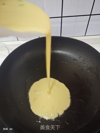 三分钟快速早餐-香葱鸡蛋饼的做法步骤：8