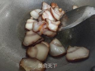 腊肉炖豆角的做法步骤：3