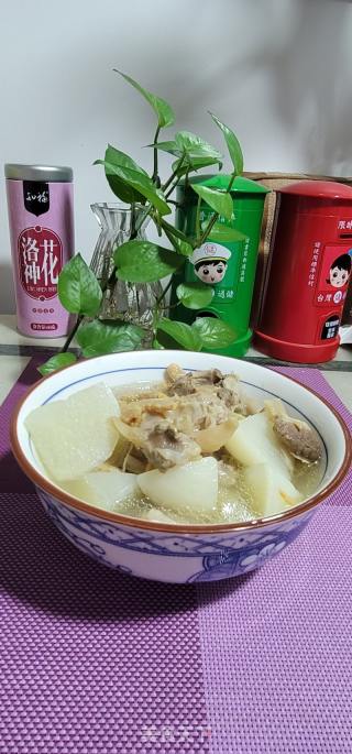 护心肉炖白萝卜的做法步骤：11