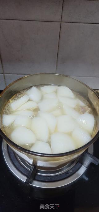 护心肉炖白萝卜的做法步骤：8