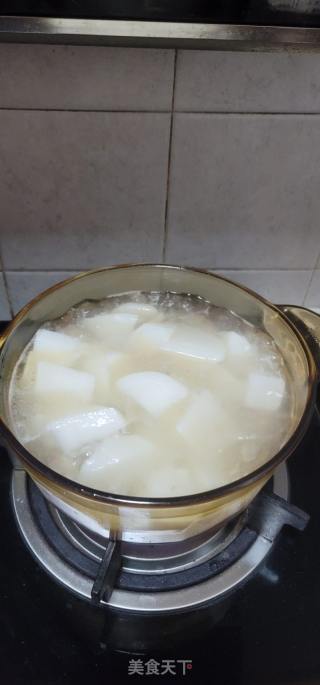 护心肉炖白萝卜的做法步骤：7