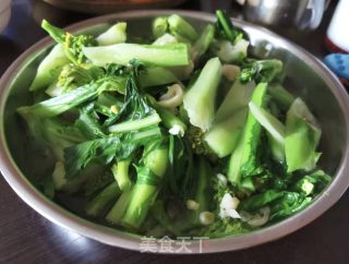 盐水迟菜心的做法步骤：10