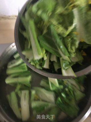 盐水迟菜心的做法步骤：5