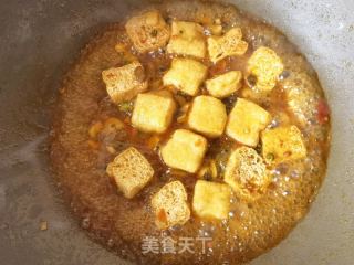 豆腐泡烩生菜的做法步骤：8