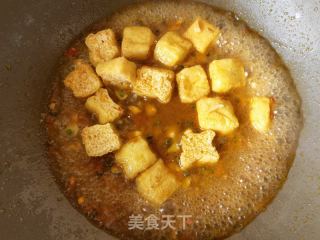 豆腐泡烩生菜的做法步骤：7
