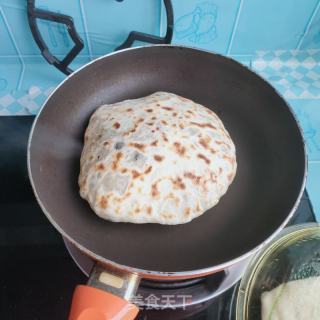 烫面梅干菜肉饼的做法步骤：14