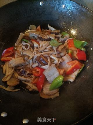 香菇白玉菇炒肉片的做法步骤：14