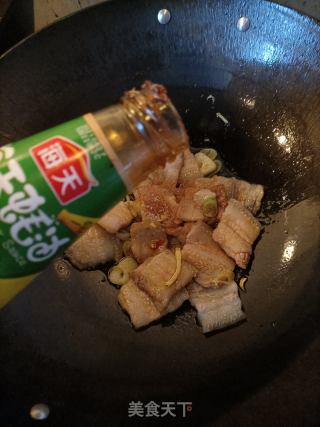 香菇白玉菇炒肉片的做法步骤：11