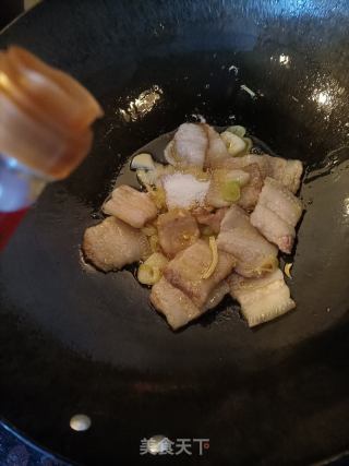 香菇白玉菇炒肉片的做法步骤：10