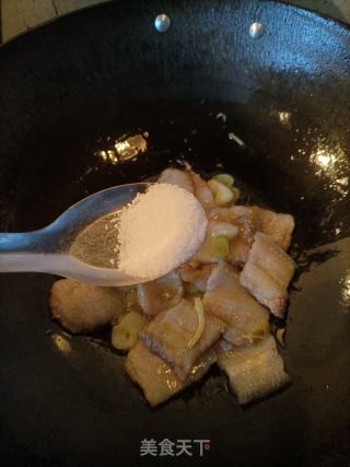 香菇白玉菇炒肉片的做法步骤：9