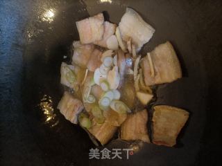 香菇白玉菇炒肉片的做法步骤：8