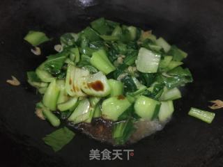 清炒小油菜的做法步骤：6