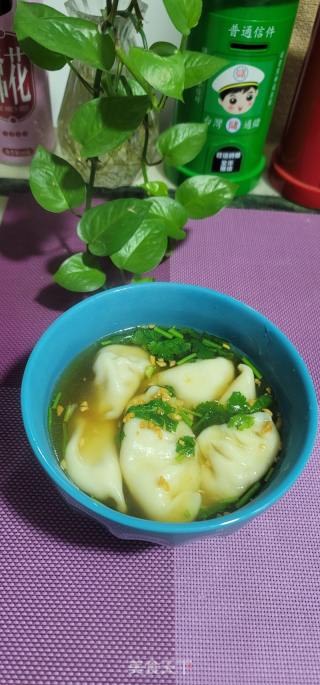 甜笋芹菜鲜肉水饺的做法步骤：14