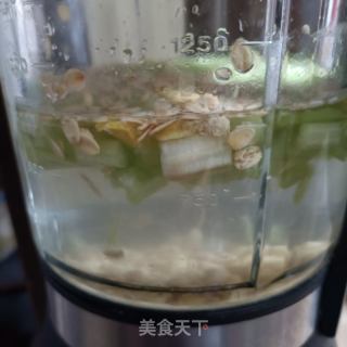 芹菜麦片豆浆的做法步骤：8