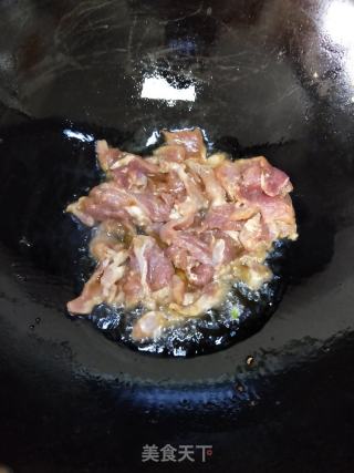青椒小炒肉的做法步骤：7