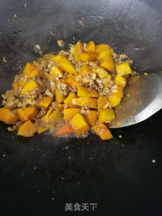 肉末焖南瓜的做法步骤：11