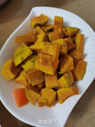 肉末焖南瓜的做法步骤：3