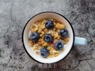 蓝莓麦片酸奶杯的做法步骤：6