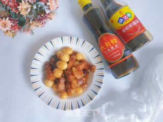 鹌鹑蛋红烧肉的做法步骤：13