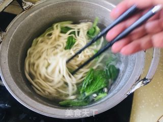 酸菜羊肉手擀面的做法步骤：8