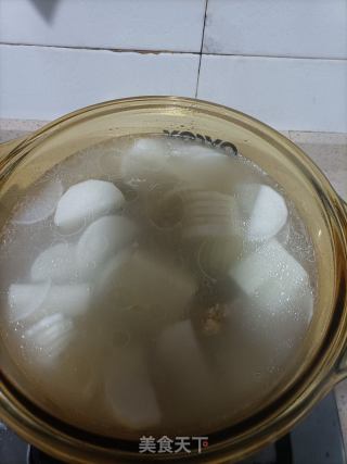 白萝卜羊蝎子汤的做法步骤：9