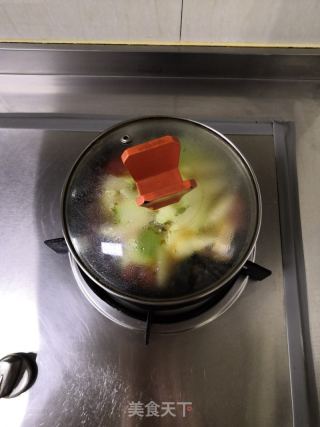 番茄豆腐锅的做法步骤：12