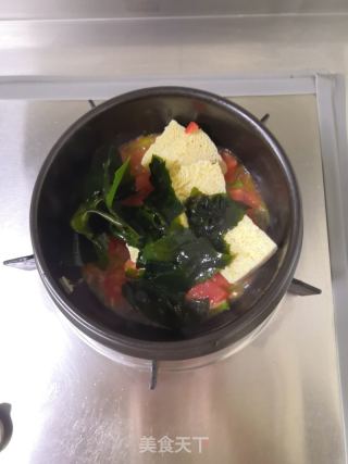 番茄豆腐锅的做法步骤：7