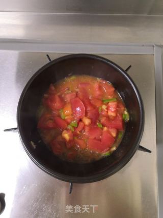 番茄豆腐锅的做法步骤：6