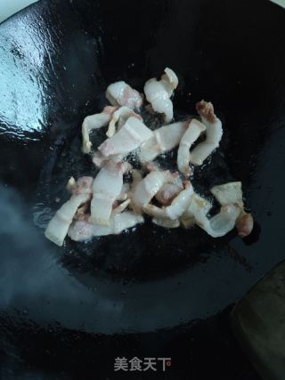 大葱炒羊肉的做法步骤：3