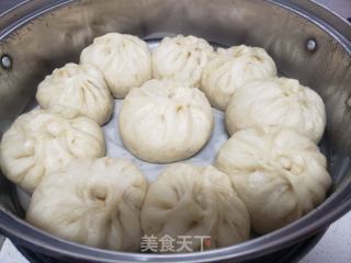 白萝卜猪肉粉条馅包子的做法步骤：16