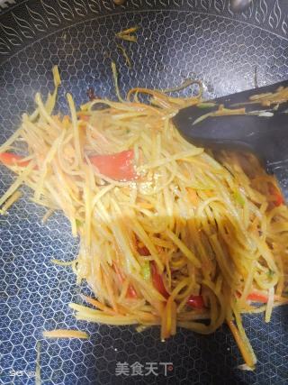 醋溜土豆丝的做法步骤：8