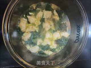 海裙带豆腐虾滑汤的做法步骤：10