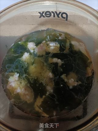 海裙带豆腐虾滑汤的做法步骤：9