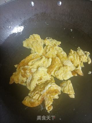 韭菜炒鸡蛋的做法步骤：4