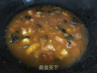 西红柿虾仁打卤面的做法步骤：10