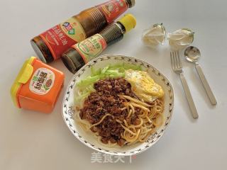 肉酱拌面的做法步骤：18