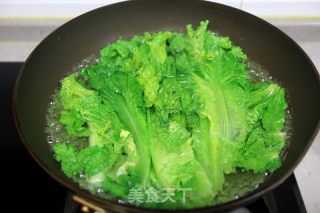 蒜蓉蚝油生菜的做法步骤：3
