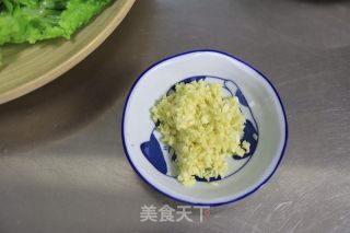蒜蓉蚝油生菜的做法步骤：2
