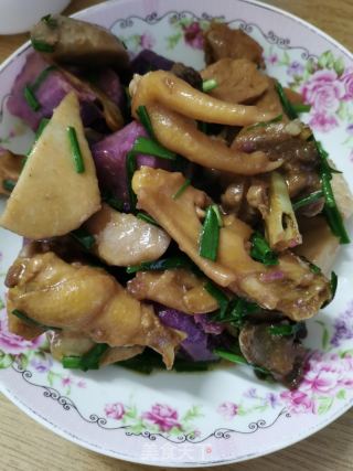 芋头焖鸡的做法步骤：13
