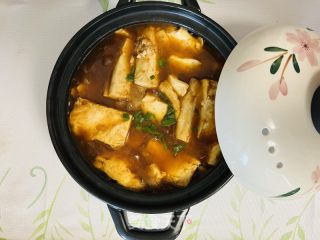 砂锅豆腐的做法步骤：16