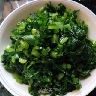 萝卜缨炒豆干的做法步骤：3