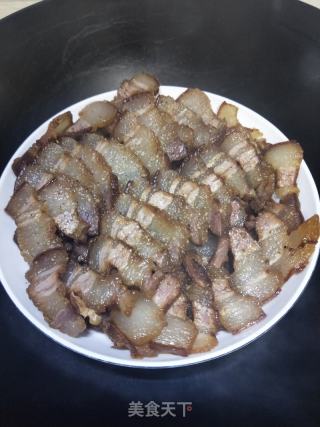清蒸腊肉的做法步骤：5