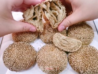 麻酱烧饼的做法步骤：15