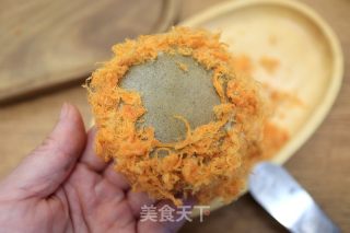 黑芝麻肉松小贝的做法步骤：20