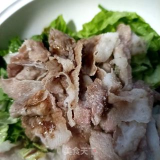 生菜拌猪肉卷的做法步骤：8