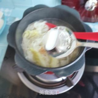 荠菜馄饨面的做法步骤：7