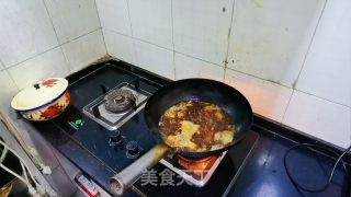 红烧肉炖豆角的做法步骤：6