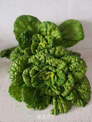 黄心菜炖豆腐的做法步骤：1