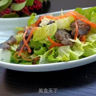 生菜拌海参的做法步骤：12